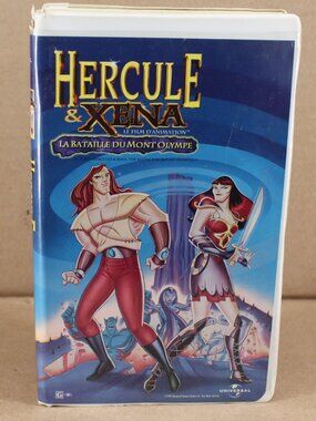 Hercule & Xena - La Bataille Du Mont Olympe (VHS)(French)  Tested